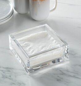 FLEURISH Acrylic Cocktail Napkin Holder 5x5