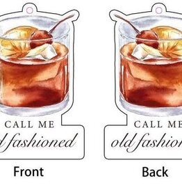 Barrel Down South Call Me Old Fashioned Bourbon Whiskey Car Air Freshener