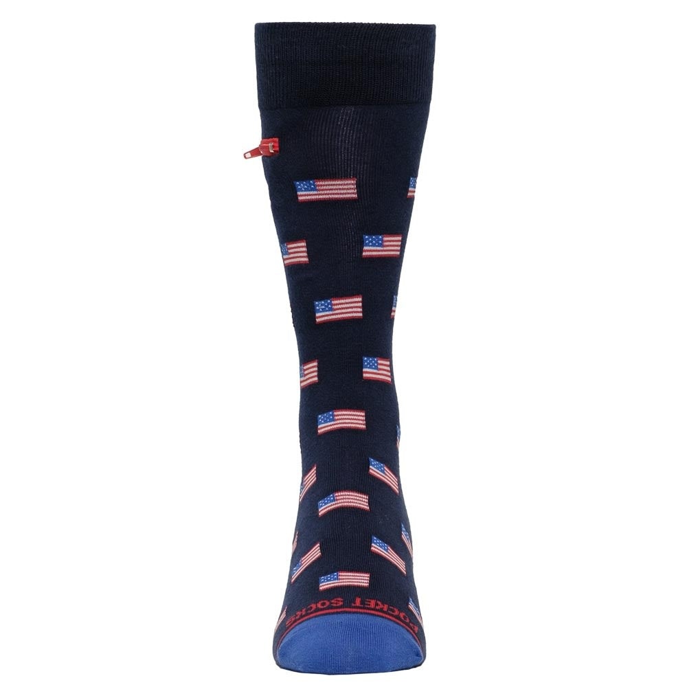 Pocket Socks USA Mens Pocket Socks