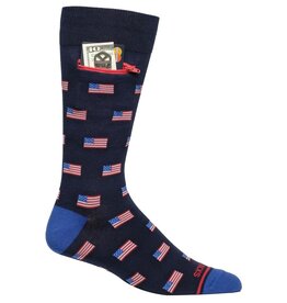 USA Mens Pocket Socks