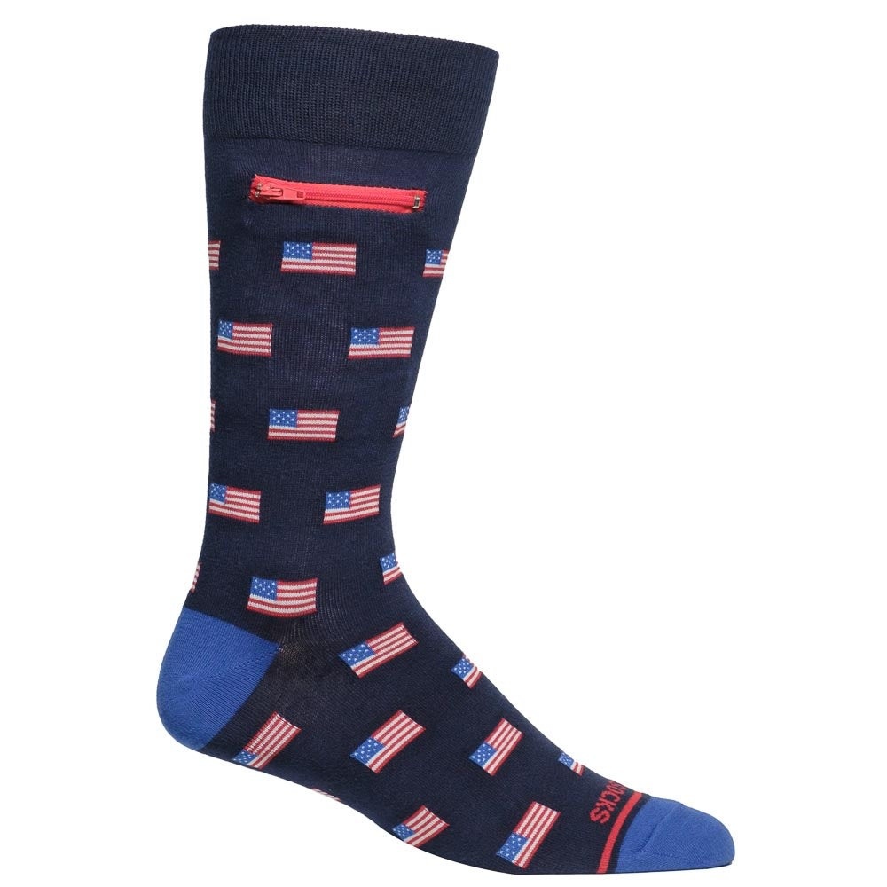 Pocket Socks USA Mens Pocket Socks