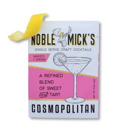 Noble Mick's Cosmopolitan: Single Serve Cocktail Mix Packet