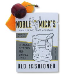 Noble Mick's Old Fashioned: Single Serve Cocktail Mix Packet