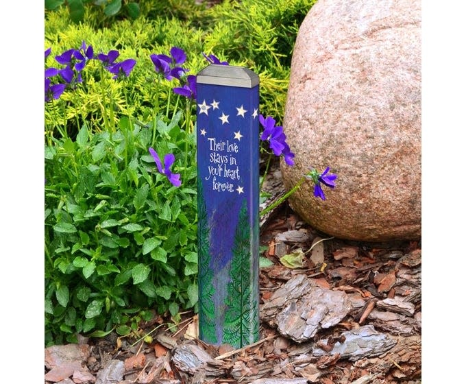 Studio M Love Stays Forever 13" Mini Art Pole