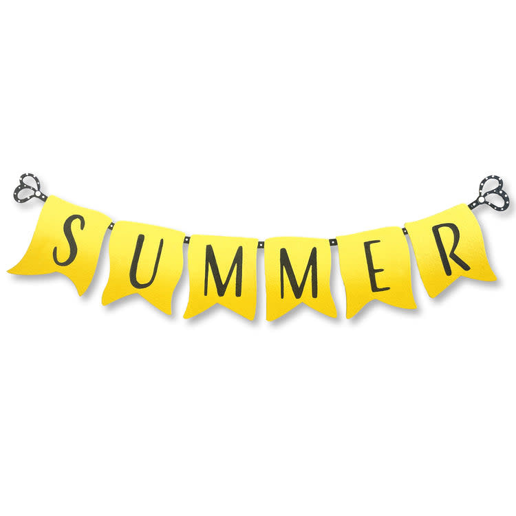 Roeda Studio Summer Banner Mini Art Pop Yellow