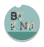 CounterArt and Highland Home "Be Kind" Stone Car Coaster