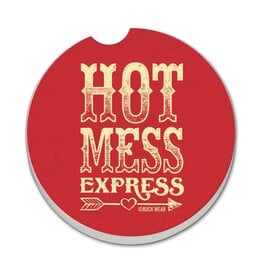 CounterArt and Highland Home Hot Mess Express Stone Car Coaster