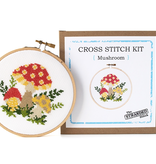Stranded Stitch Mushroom Cross Stitch Kit
