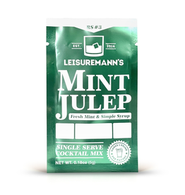 Leisuremann's Mint Julep Single Serve Cocktail Mix