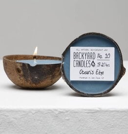 No. 10  Ocean's Edge Coconut Shell Candle