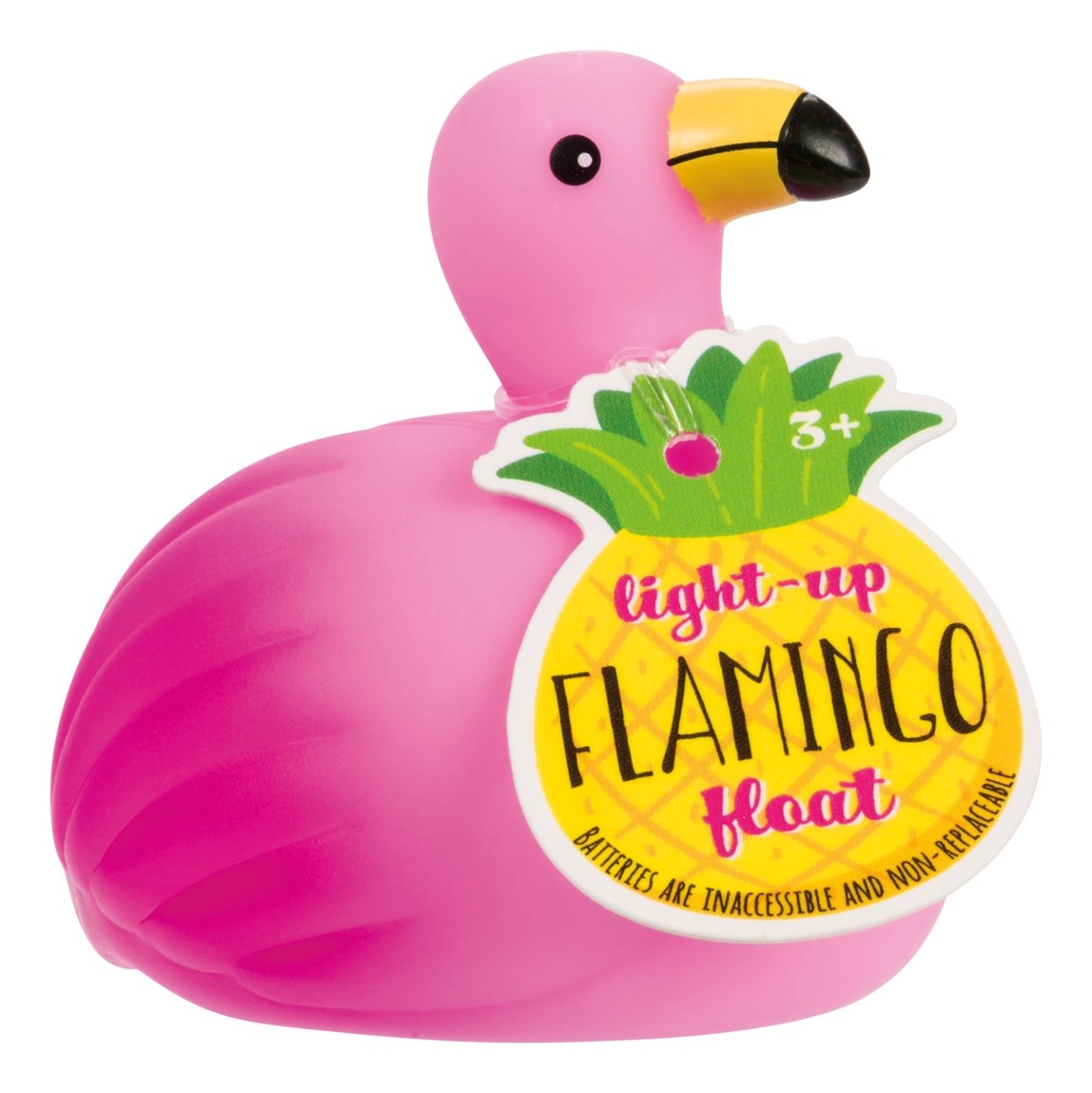 Toysmith Light Up Flamingo Float Bath Flamingo