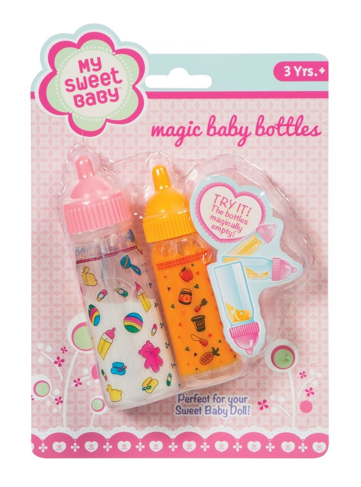 Toysmith My Sweet Baby Magic Baby Bottles Bottle Empties As Baby Eats