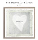 Susan Case Designs Thank You Heart Mini Card