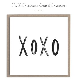 Susan Case Designs XOXO Kiss Hug Mini Card