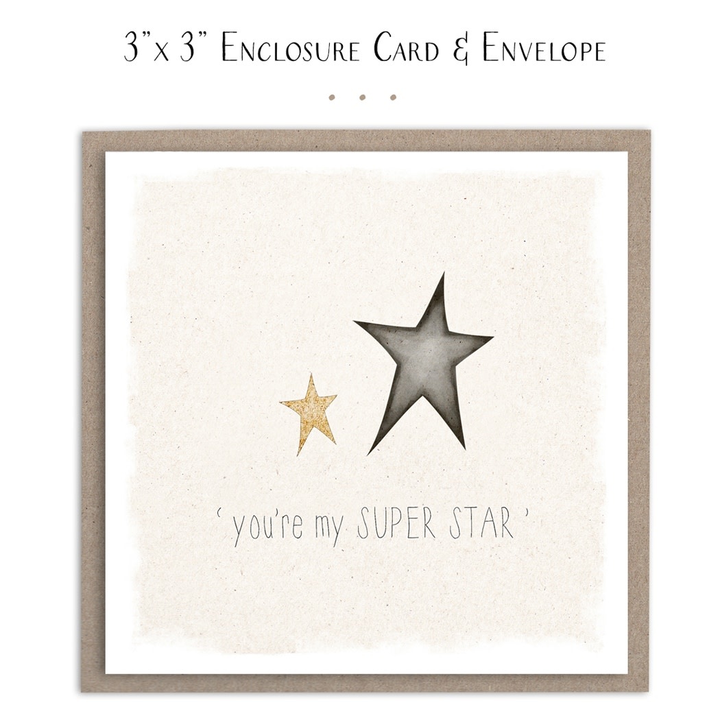Susan Case Designs You're My Superstar Mini Card