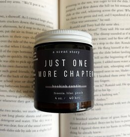 A Scent Story Candle Co Just One More Chapter - Bookish Candle