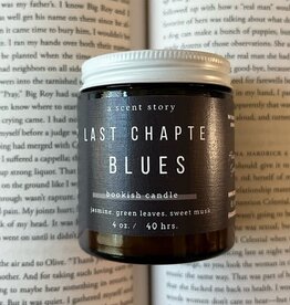 A Scent Story Candle Co Last Chapter Blues - Bookish Candle