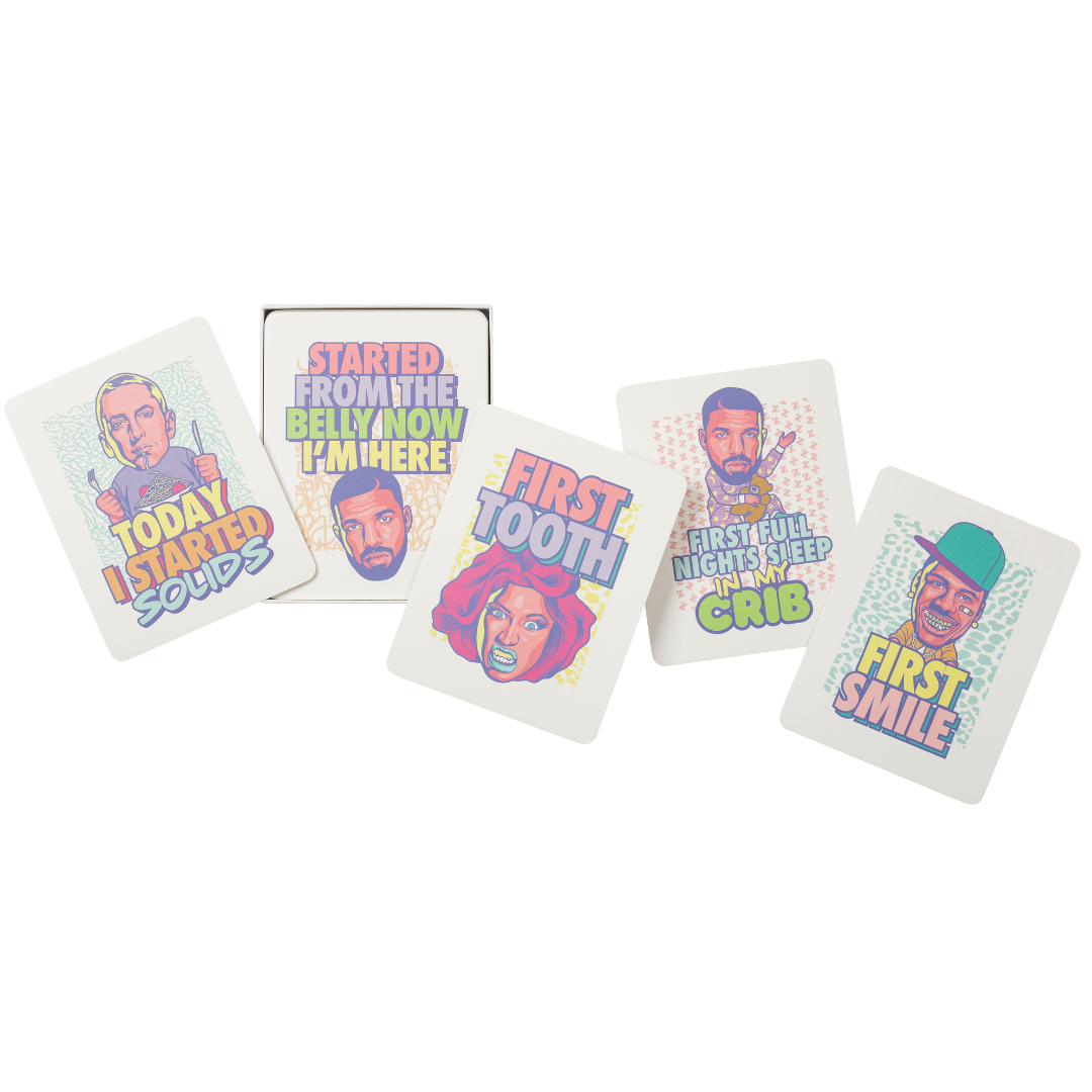 The Little Homie Milestone Cards