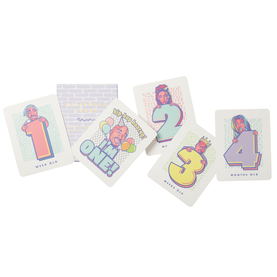 The Little Homie Milestone Cards