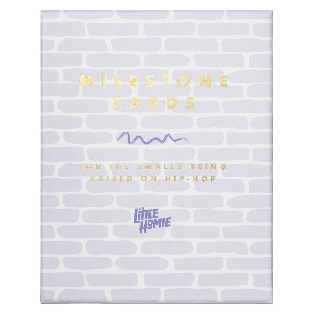 The Little Homie Milestone Cards