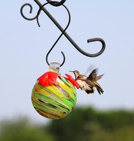 FLEURISH Ocean Swirls Hummingbird Feeder