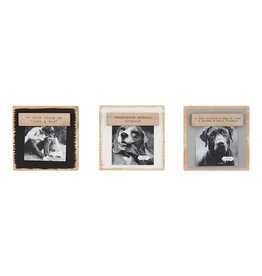 Mudpie Pet Wood Block Frame (various)