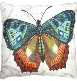 FLEURISH Butterfly M2 Outdoor Pillow 18x18