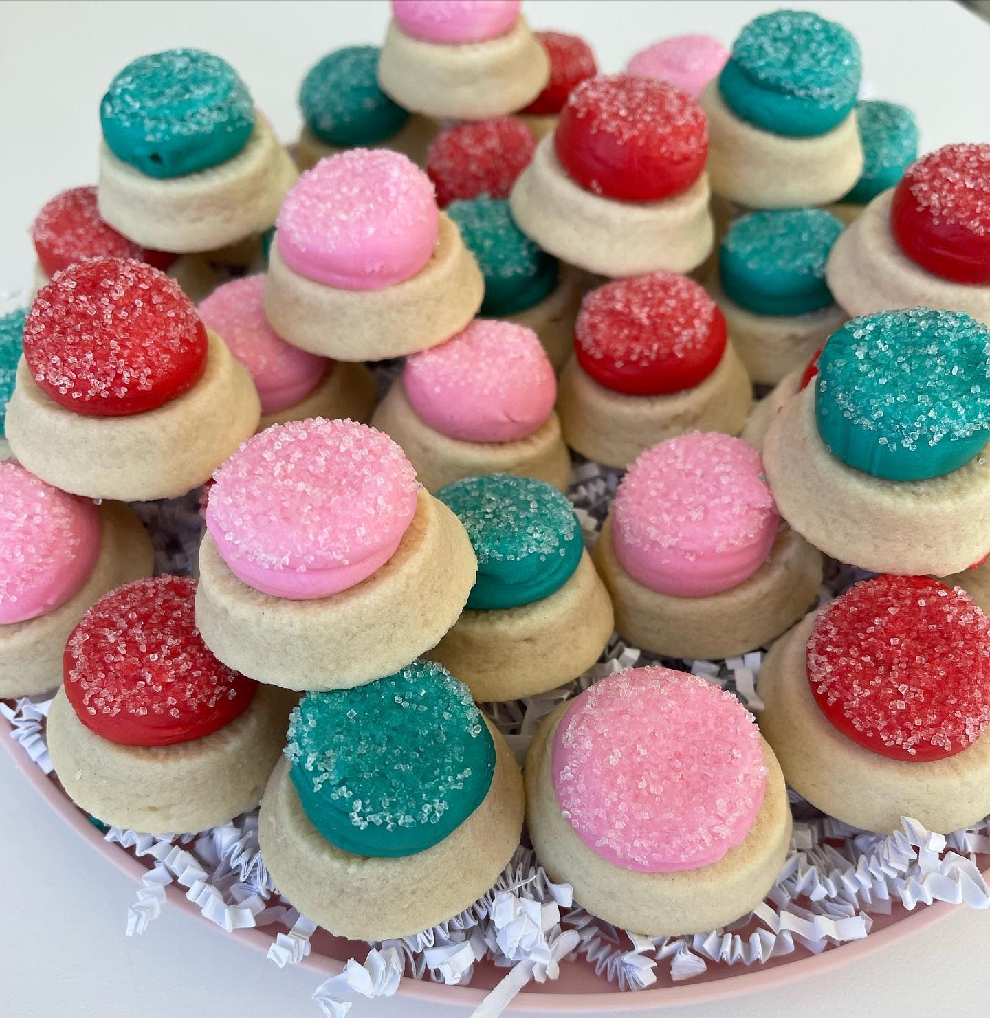 Original Bursts by Firecracker Bakery (bag of 6 cookies--colors will vary by season)