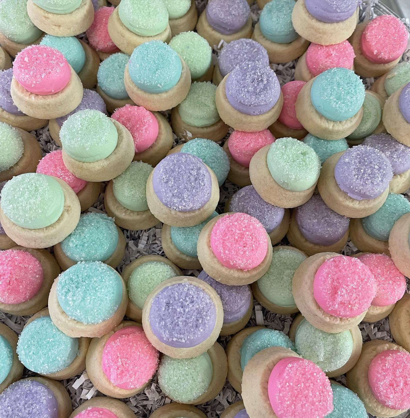 Original Bursts by Firecracker Bakery (bag of 6 cookies--colors will vary by season)