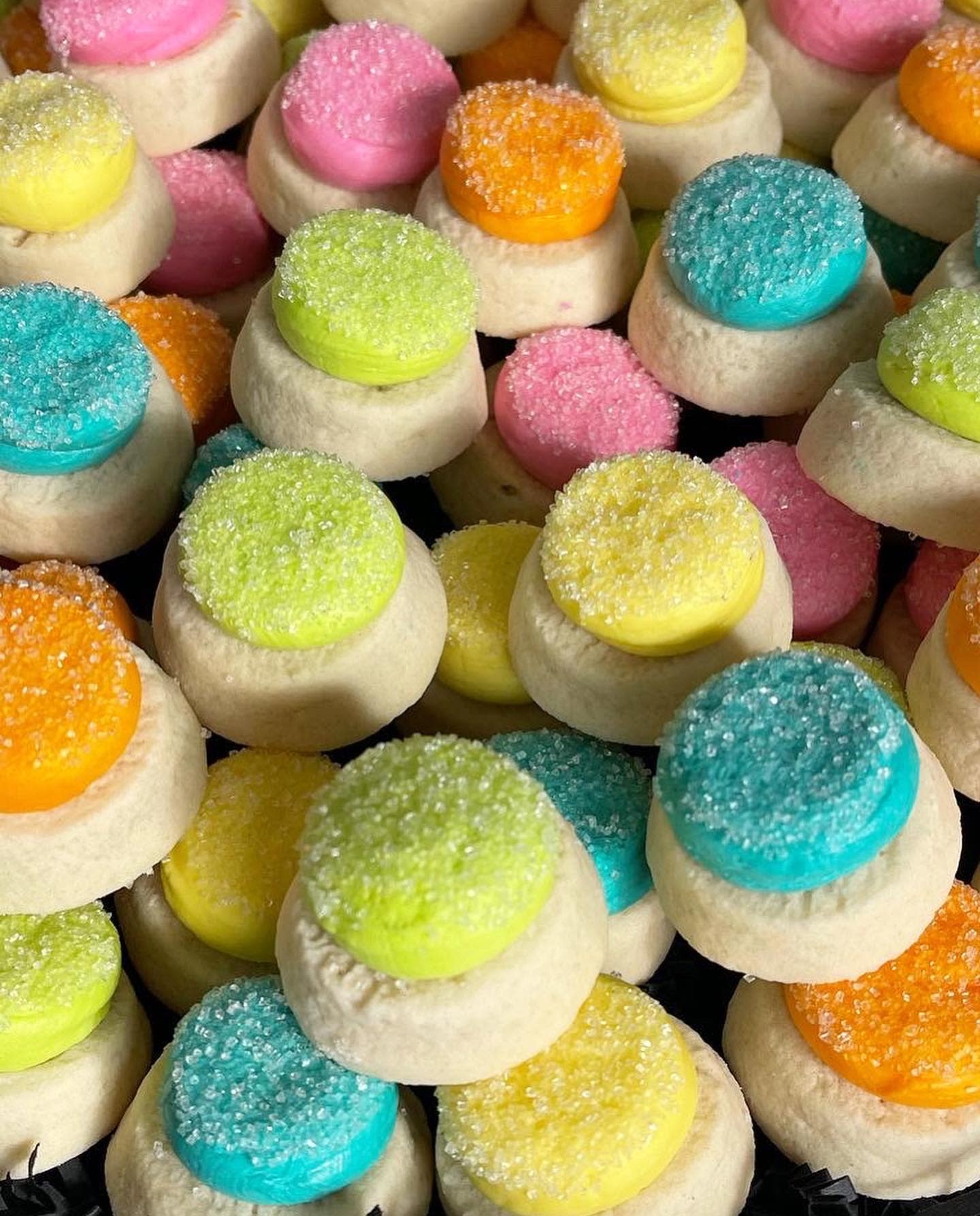 Original Bursts by Firecracker Bakery (bag of 6 cookies--colors will vary by season)