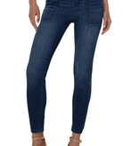 Liverpool Los Angeles Sienna Pull on Denim Jeans with Utility Pockets