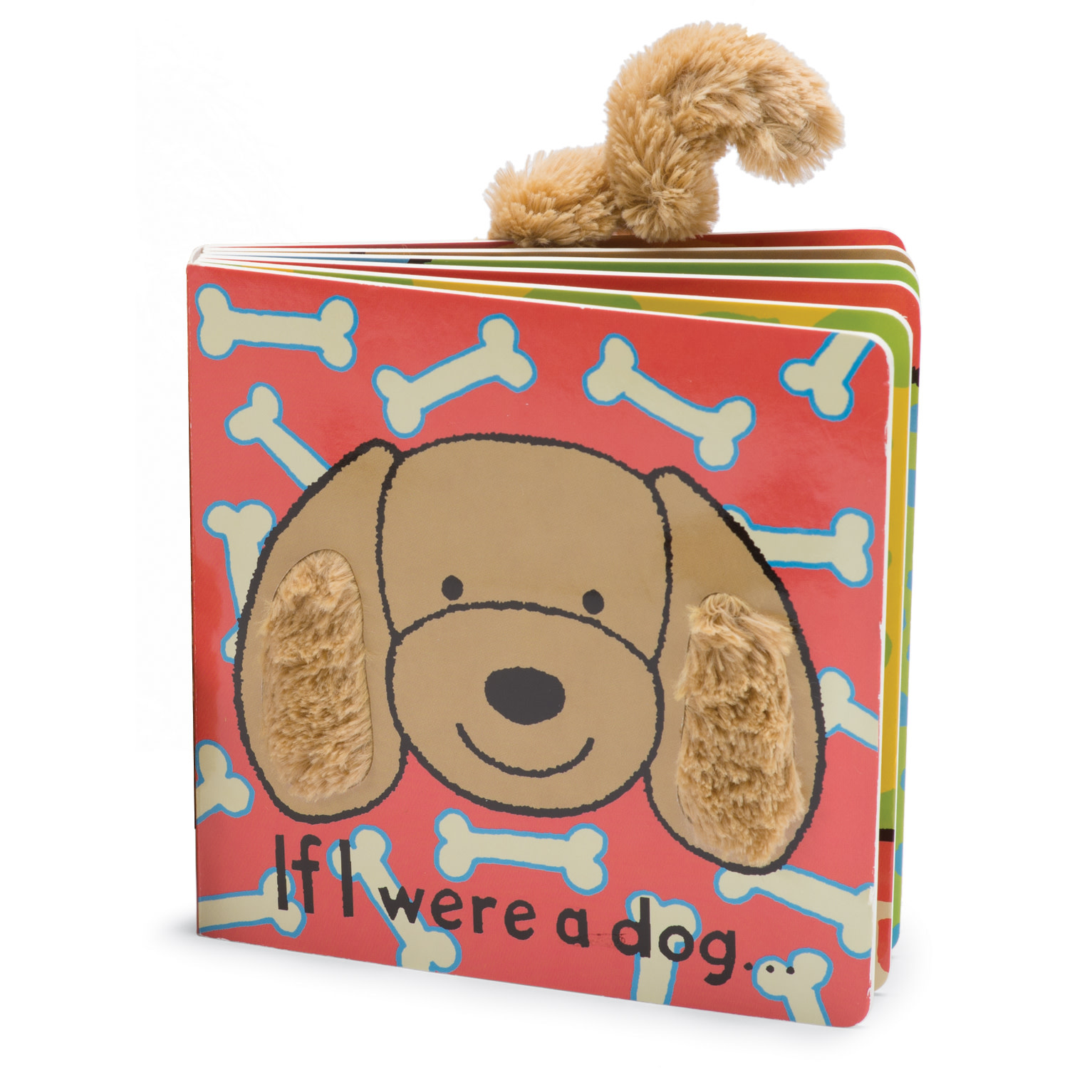 Jellycat If I Were a Dog Book (Toffee) *retired