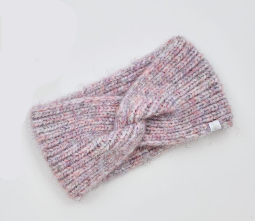 Molly Bracken Mauve Ladies Knitted Headband