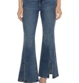 Liverpool Los Angeles hannah flare seamed s/front slit