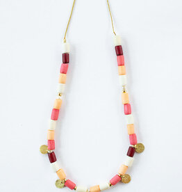 Emily Necklace Coral