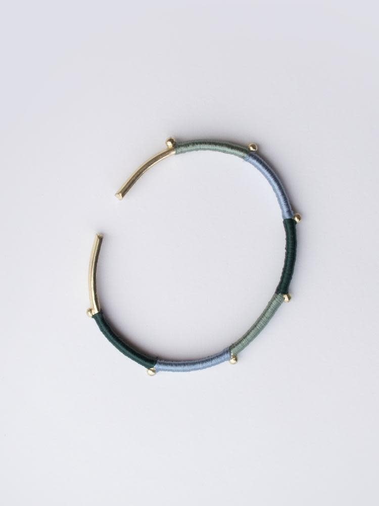 Mata Traders Vibrant Threads Bracelet Blue
