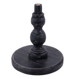FLEURISH Black Wood Base For Toppers