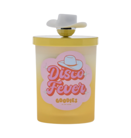Disco Fever Candle w/ Metal Lid Yellow 8.2 oz
