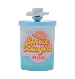 Space Cowgirl Candle w/ Metal Lid Blue 8.2 oz