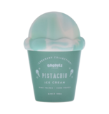 DW Candles Pistachio Ice Cream Candle w/ Silicone Lid Green10.8 oz