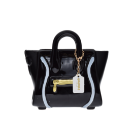 Studio Rose Candle Ceramic Handbag Black 22.2 oz