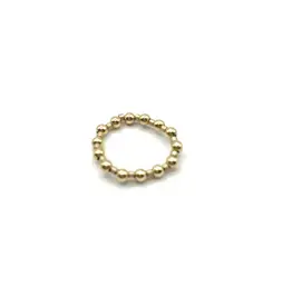 Erin Gray 3mm Waterproof Stretch Ring Color Crush Newport Golden & Gold Filled