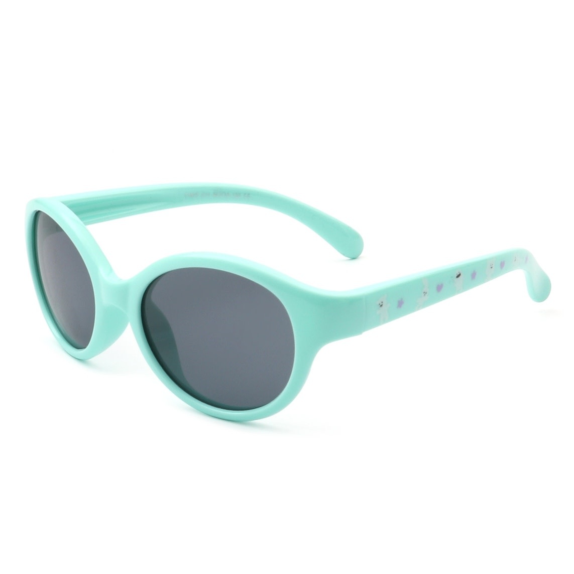 FLEURISH Kids Round Cat Eye Polarized Children Fashion Sunglasses (various)