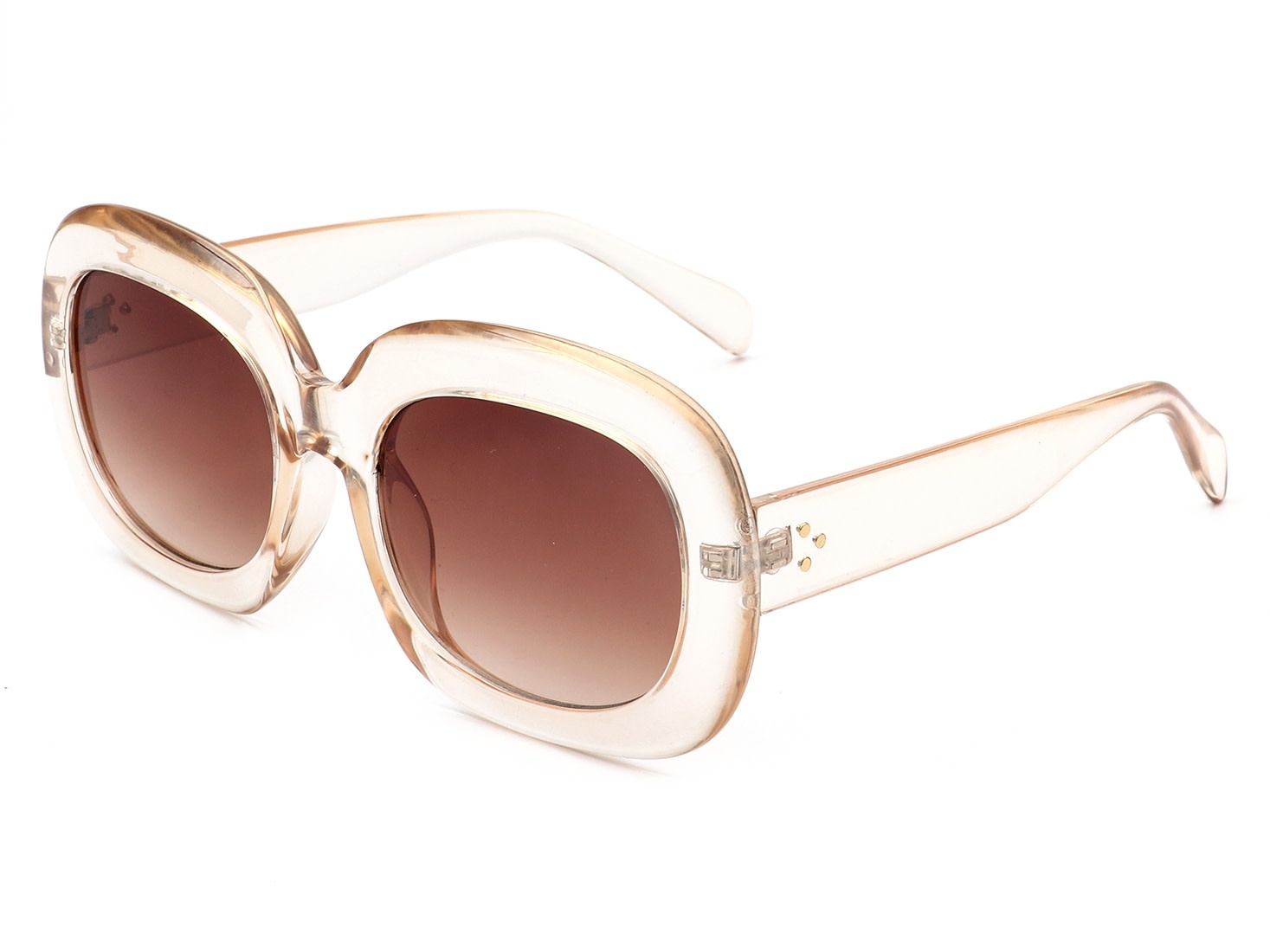 FLEURISH Round Oversize Oval Retro Fashion Sunglasses (various)