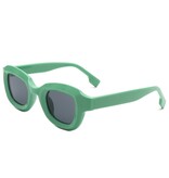 FLEURISH Square Horn Rimmed Small Fashion Color Pop Sunglasses (various) *great for kids too