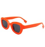 FLEURISH Square Horn Rimmed Small Fashion Color Pop Sunglasses (various) *great for kids too