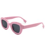 FLEURISH Square Horn Rimmed Small Fashion Color Pop Sunglasses (various) *great for kids too