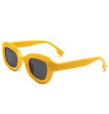 FLEURISH Square Horn Rimmed Small Fashion Color Pop Sunglasses (various) *great for kids too