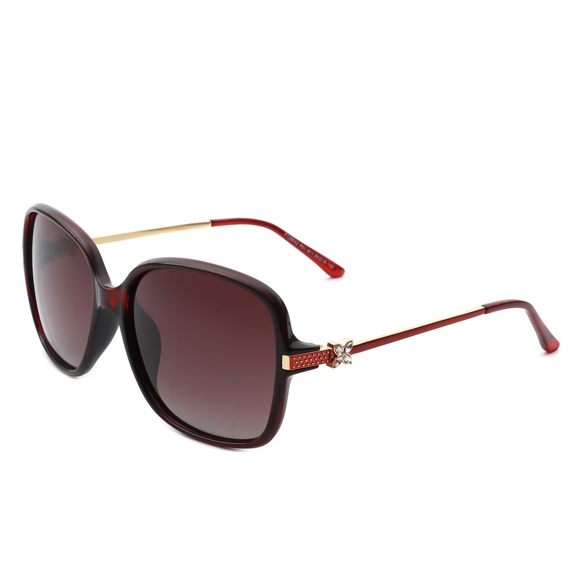 FLEURISH Women Fashion Square Oversize Polarized Chic Sunglasses (various)