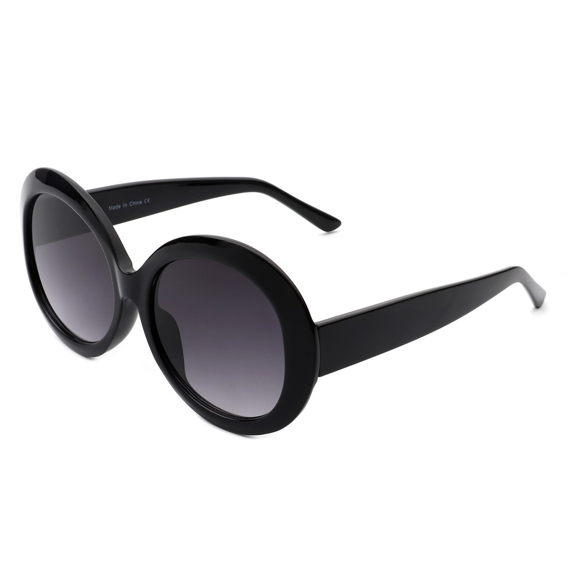 FLEURISH Women Oversize Retro Circle Large Fashion Round Sunglasses (various)